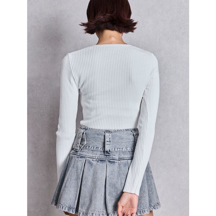 GD bijou MOLD ニットトップス | GYDA | 詳細画像8 