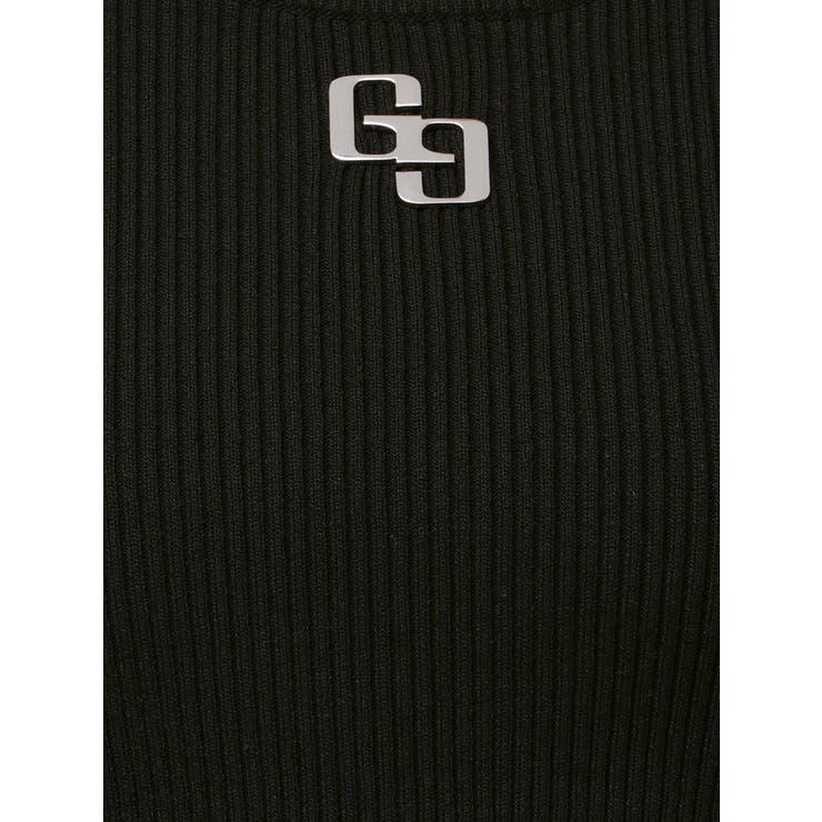 GGプレートlong sleeveニットトップス | GYDA | 詳細画像30 