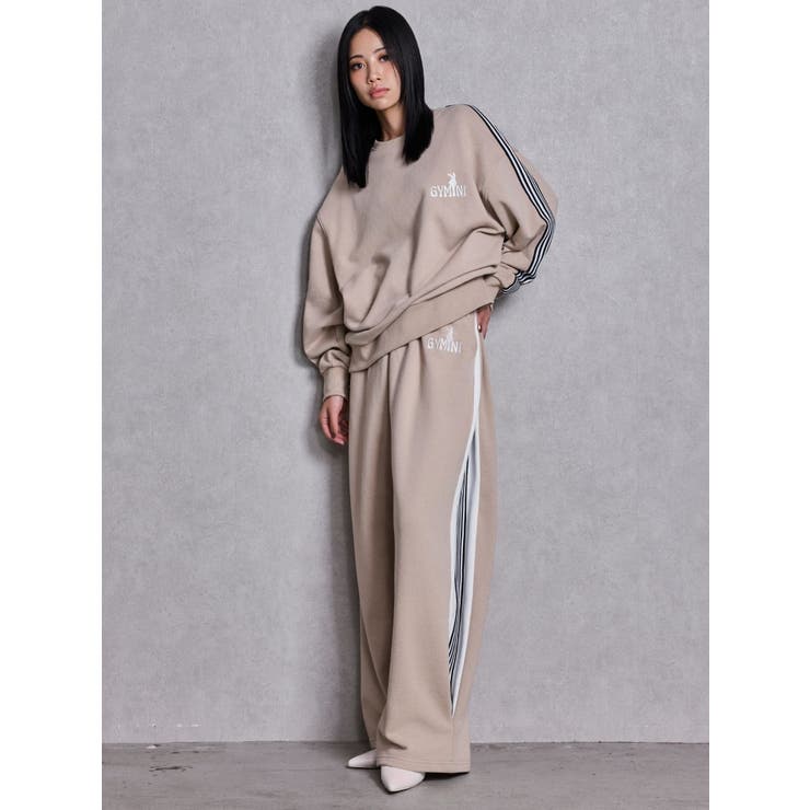 GYMINI BUNNYラインスウェットトップス | GYDA | 詳細画像14 