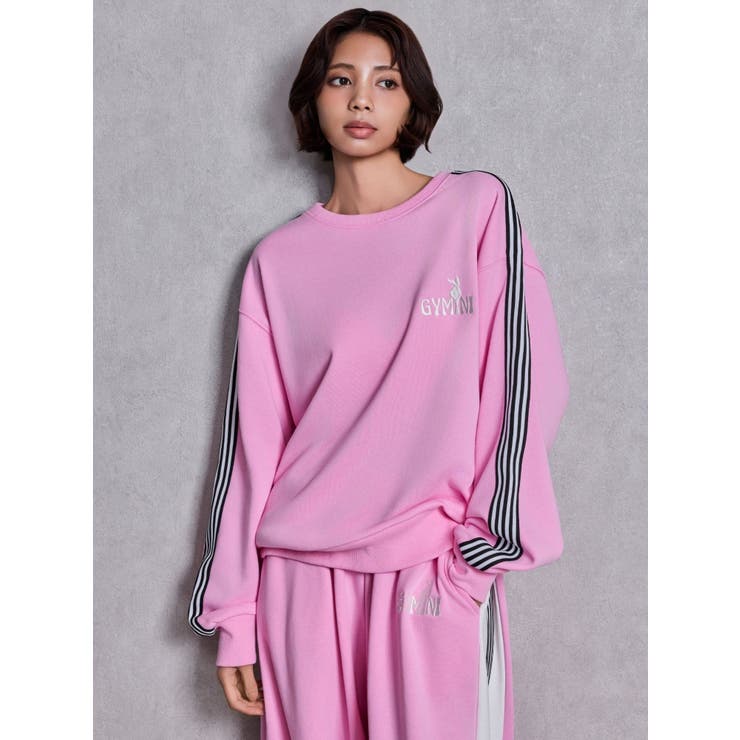 GYMINI BUNNYラインスウェットトップス | GYDA | 詳細画像16 