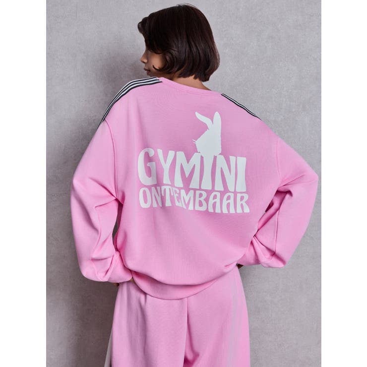 GYMINI BUNNYラインスウェットトップス | GYDA | 詳細画像17 