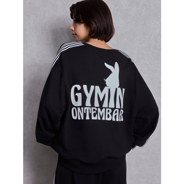 GYMINI BUNNYラインスウェットトップス | GYDA | 詳細画像2 