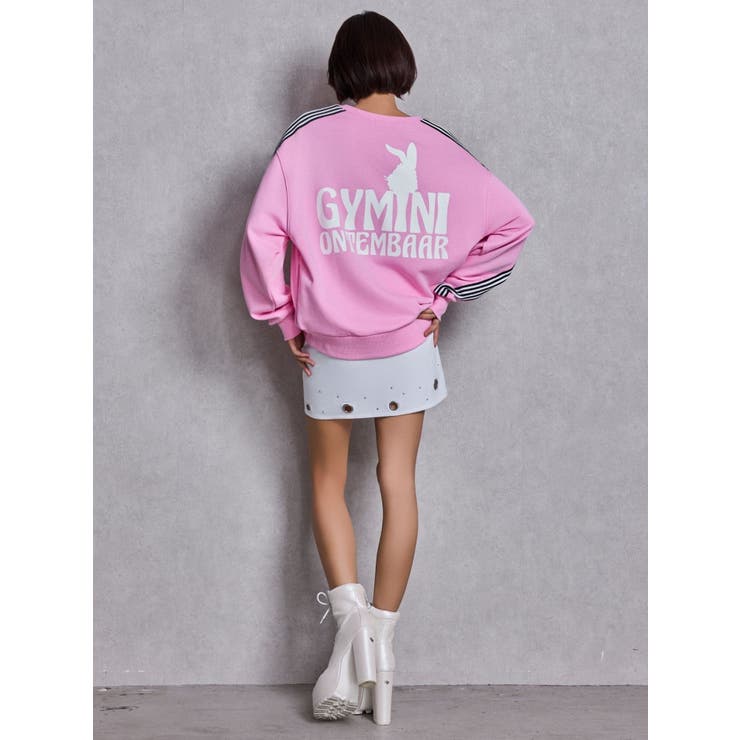 GYMINI BUNNYラインスウェットトップス | GYDA | 詳細画像24 