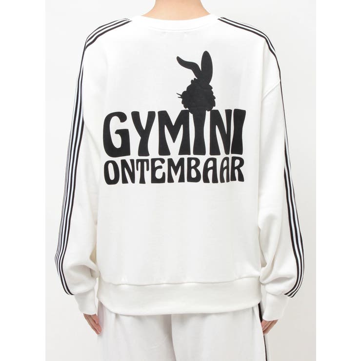 GYMINI BUNNYラインスウェットトップス | GYDA | 詳細画像39 