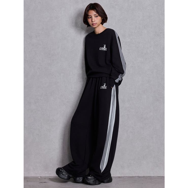 GYMINI BUNNYラインスウェットトップス | GYDA | 詳細画像5 