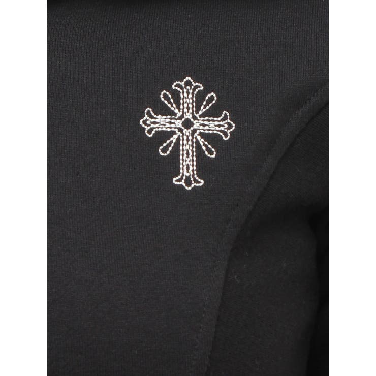 sacred edge crossハーフZIPショートスウェットトップス | GYDA | 詳細画像26 