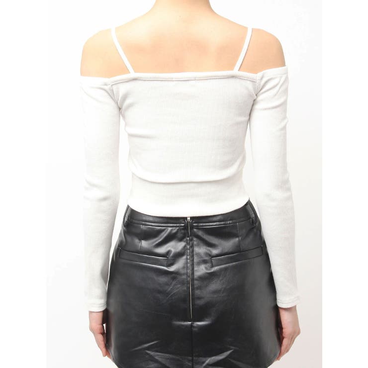 カシュクールデザインオフショルトップス | GYDA | 詳細画像16 