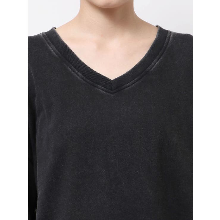 VネックSMIRK BUNNYスウェットトップス | GYDA | 詳細画像24 