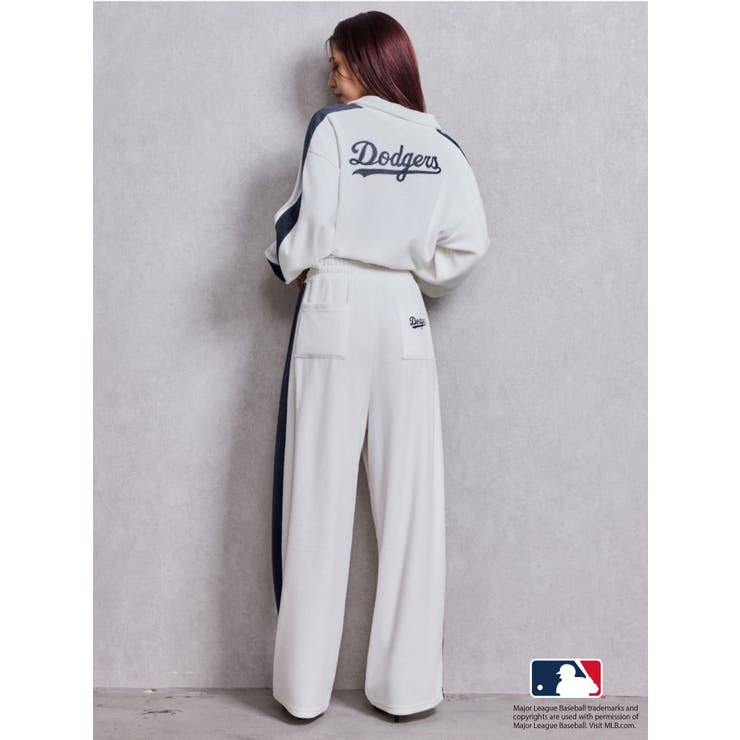 GYDA［MLB］2ラインハーフZIPショートトップス | GYDA | 詳細画像5 