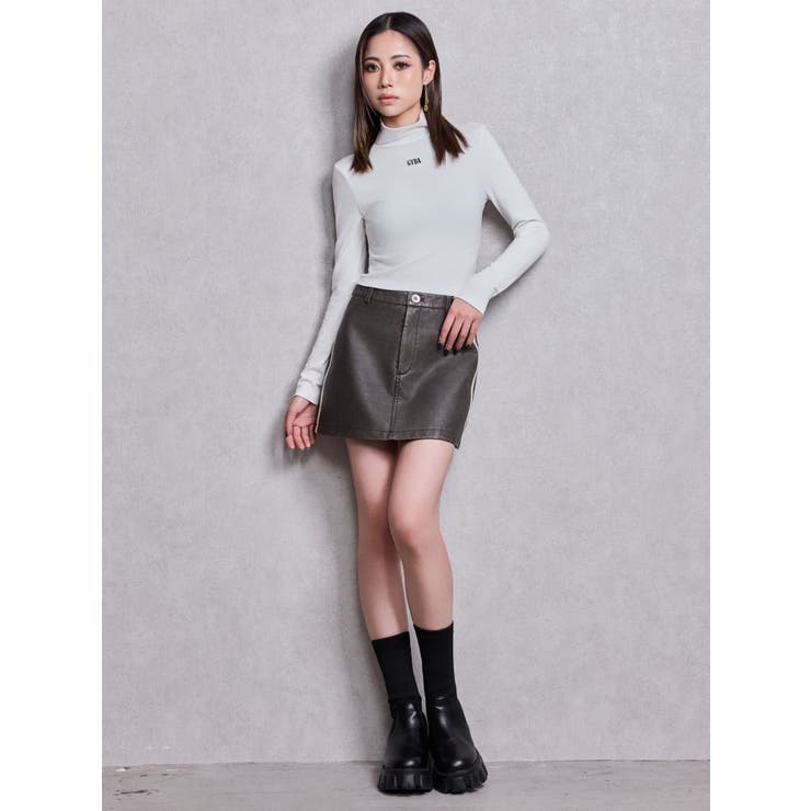 GYDAハイネックショートトップス | GYDA | 詳細画像7 