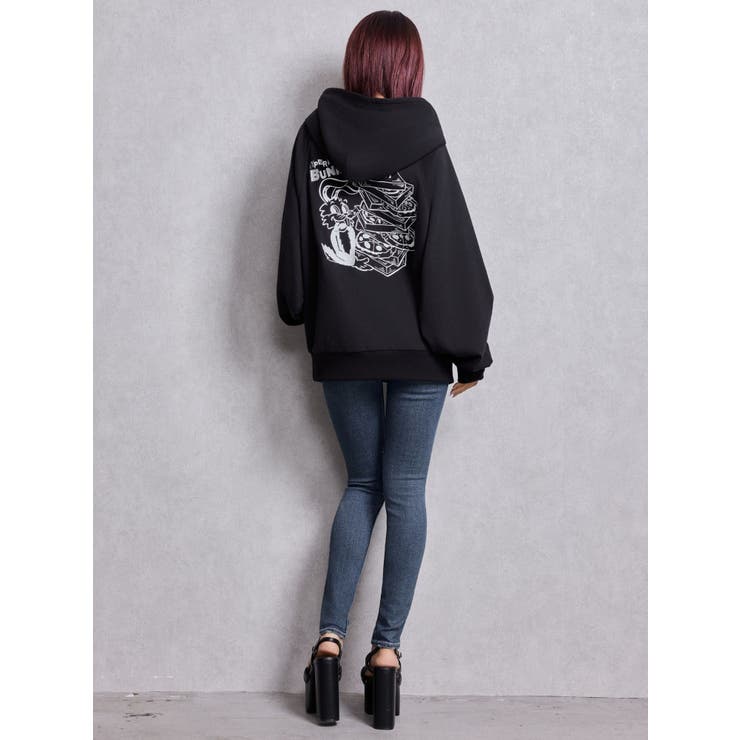 HYPERACTIVE BUNNYスウェットパーカー | GYDA | 詳細画像10 