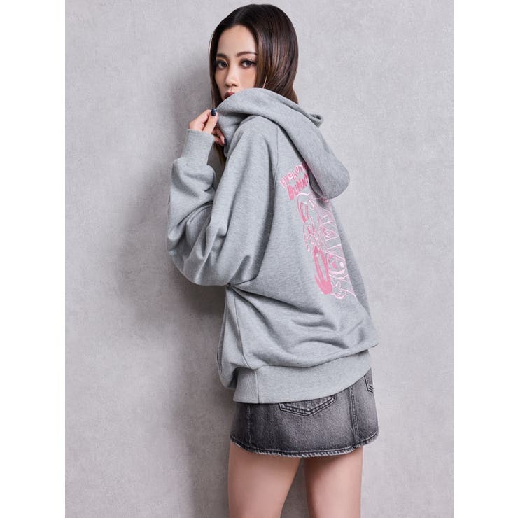 HYPERACTIVE BUNNYスウェットパーカー | GYDA | 詳細画像13 