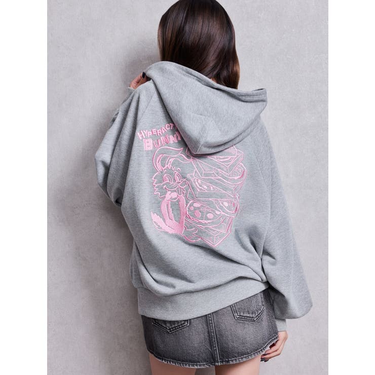 HYPERACTIVE BUNNYスウェットパーカー | GYDA | 詳細画像14 