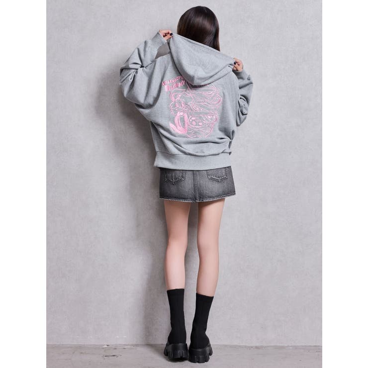 HYPERACTIVE BUNNYスウェットパーカー | GYDA | 詳細画像17 