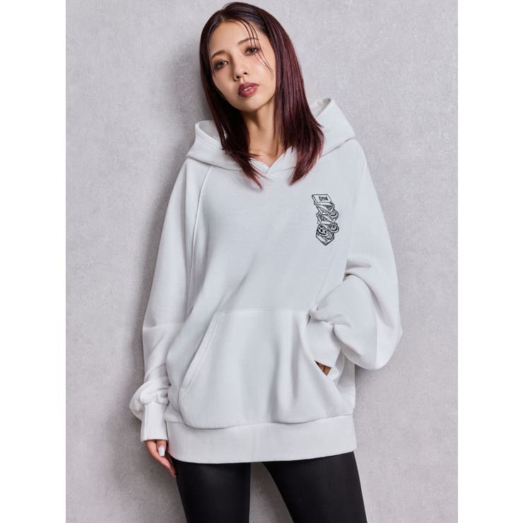 HYPERACTIVE BUNNYスウェットパーカー | GYDA | 詳細画像2 