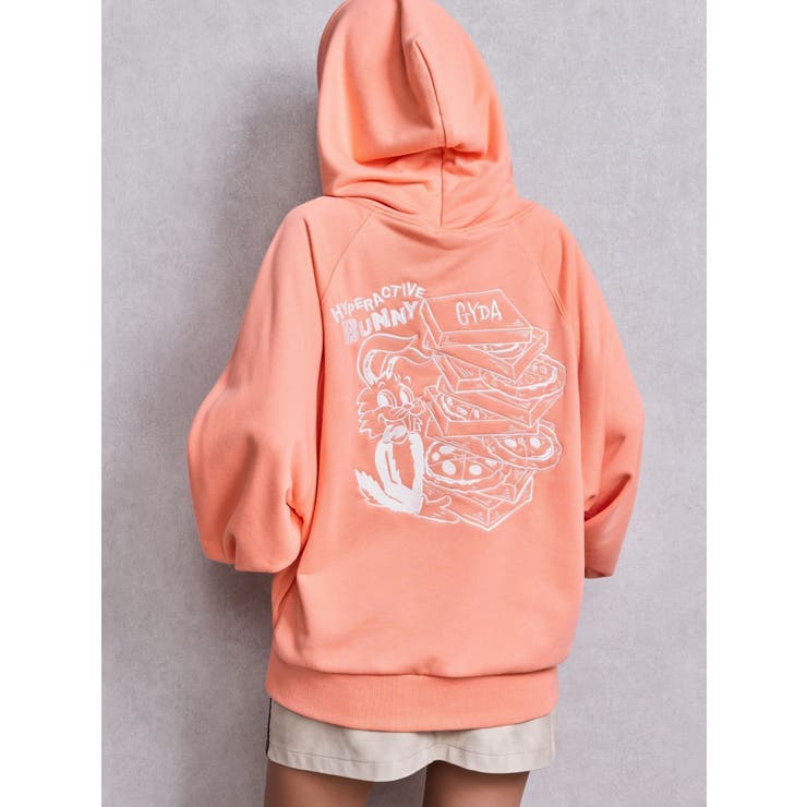 HYPERACTIVE BUNNYスウェットパーカー | GYDA | 詳細画像20 