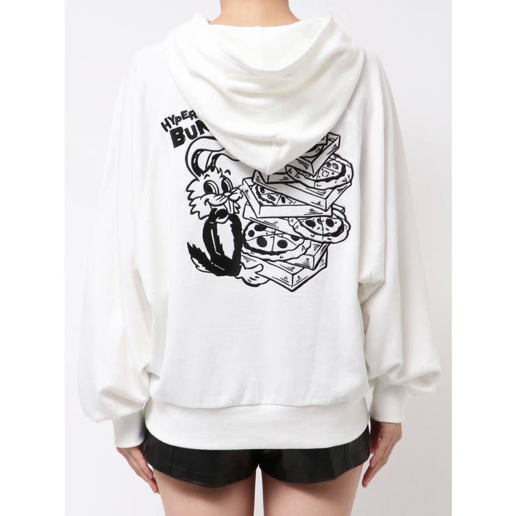 HYPERACTIVE BUNNYスウェットパーカー | GYDA | 詳細画像25 