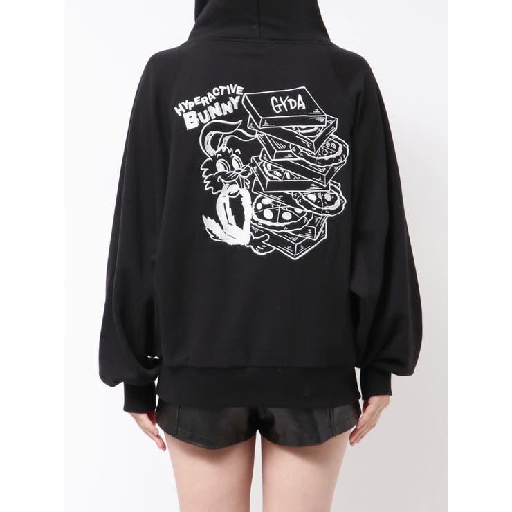 HYPERACTIVE BUNNYスウェットパーカー | GYDA | 詳細画像39 