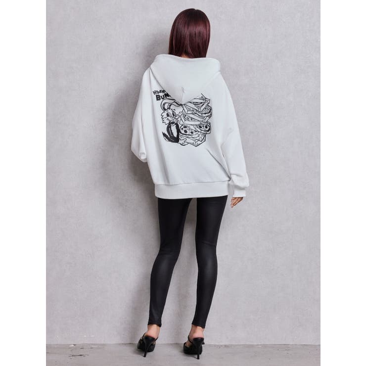 HYPERACTIVE BUNNYスウェットパーカー | GYDA | 詳細画像6 