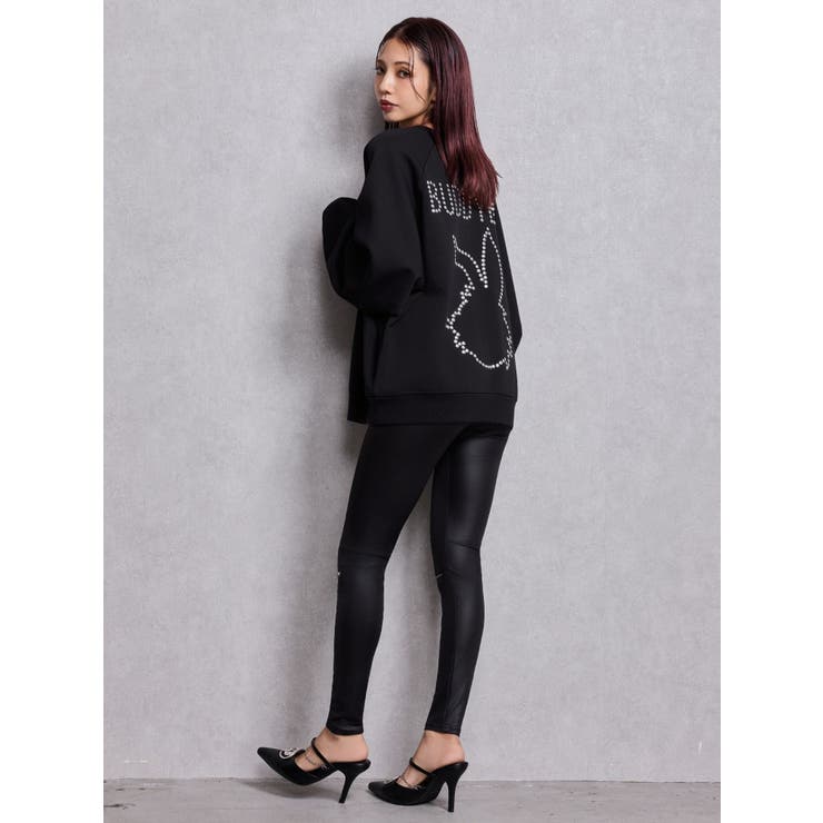 BUDDYED BUNNY STUDS BIGプルオーバー | GYDA | 詳細画像10 