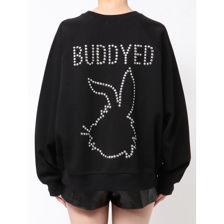 BUDDYED BUNNY STUDS BIGプルオーバー | GYDA | 詳細画像13 