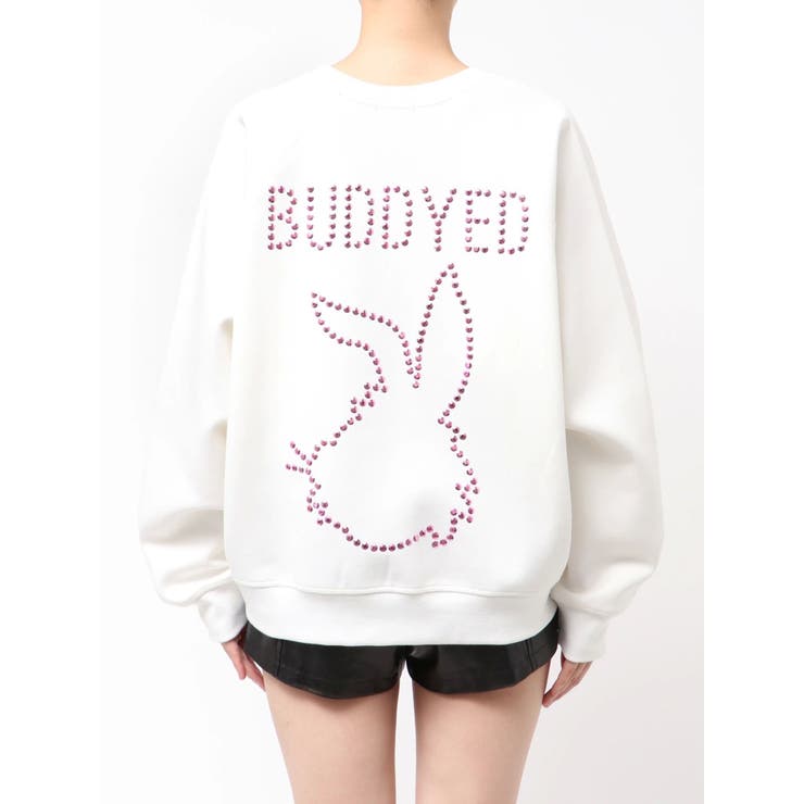 BUDDYED BUNNY STUDS BIGプルオーバー | GYDA | 詳細画像19 