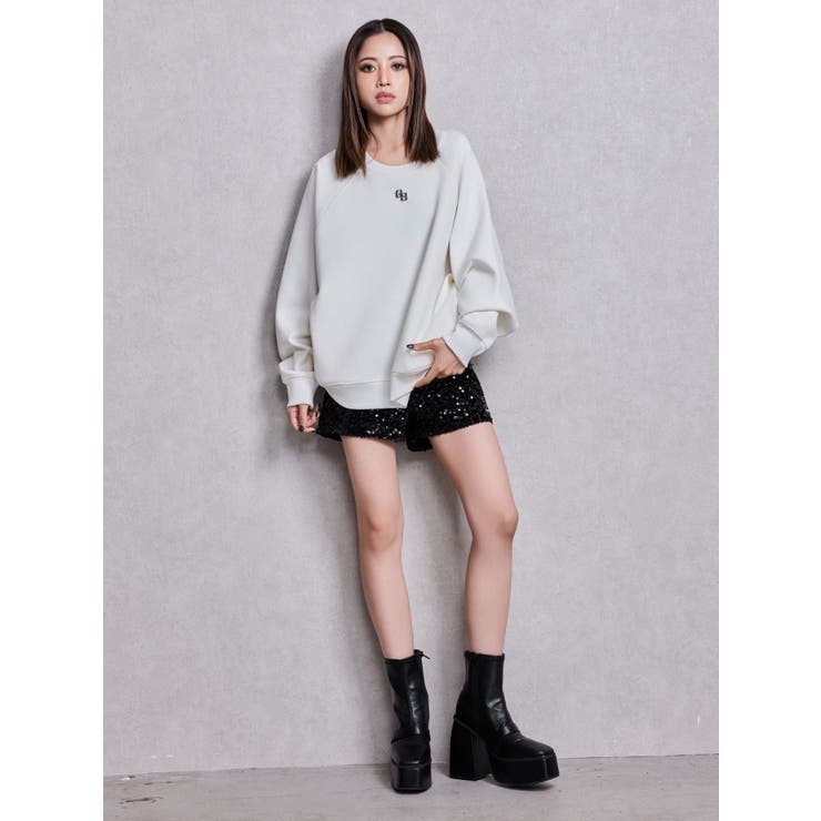 BUDDYED BUNNY STUDS BIGプルオーバー | GYDA | 詳細画像5 