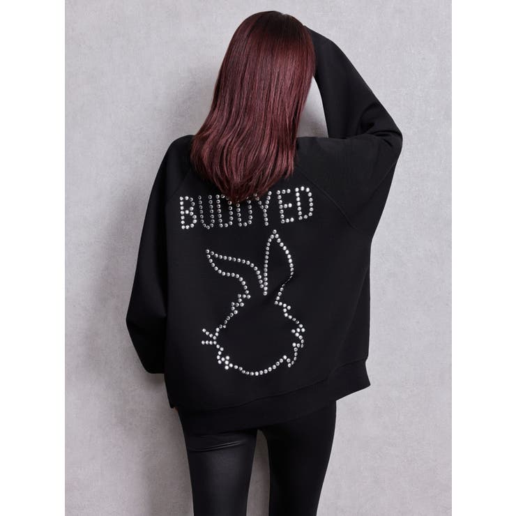 BUDDYED BUNNY STUDS BIGプルオーバー | GYDA | 詳細画像8 