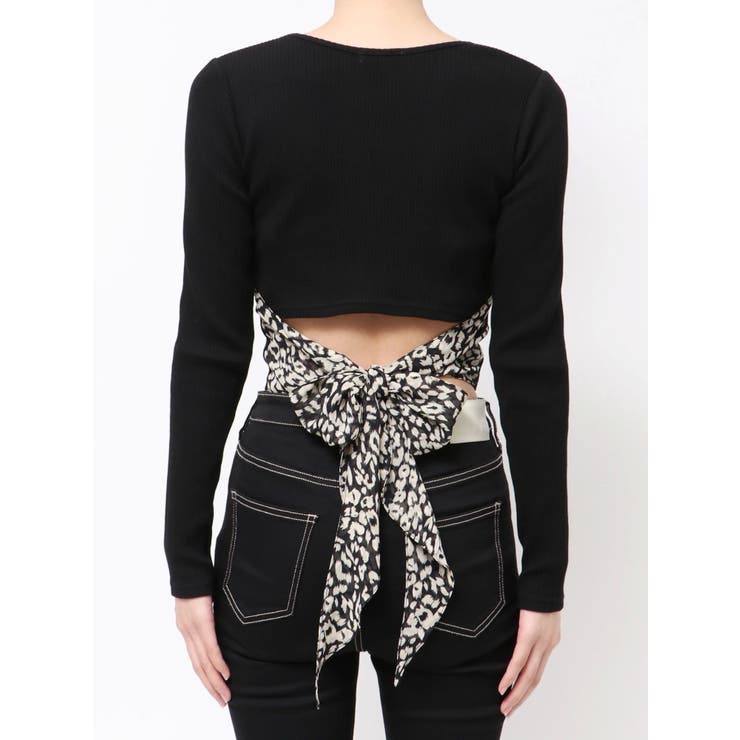 レオパードBACKリボンテレコロンT | GYDA | 詳細画像13 