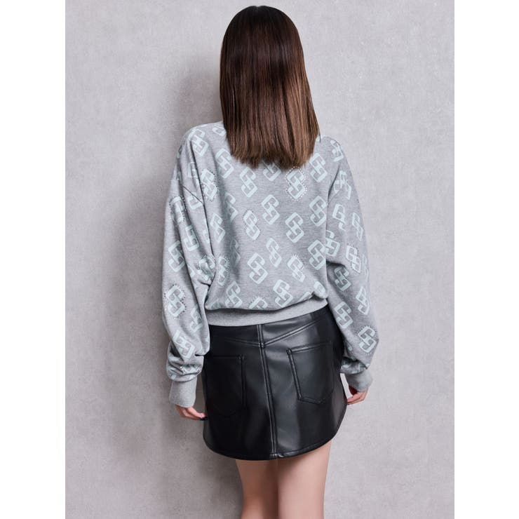 GG pattern bijouスウェットトップス | GYDA | 詳細画像10 