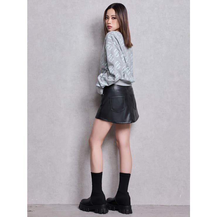 GG pattern bijouスウェットトップス | GYDA | 詳細画像13 