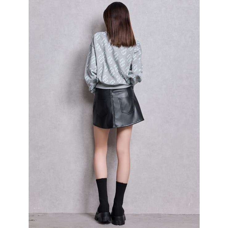 GG pattern bijouスウェットトップス | GYDA | 詳細画像14 