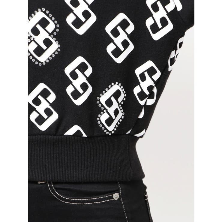 GG pattern bijouスウェットトップス | GYDA | 詳細画像25 