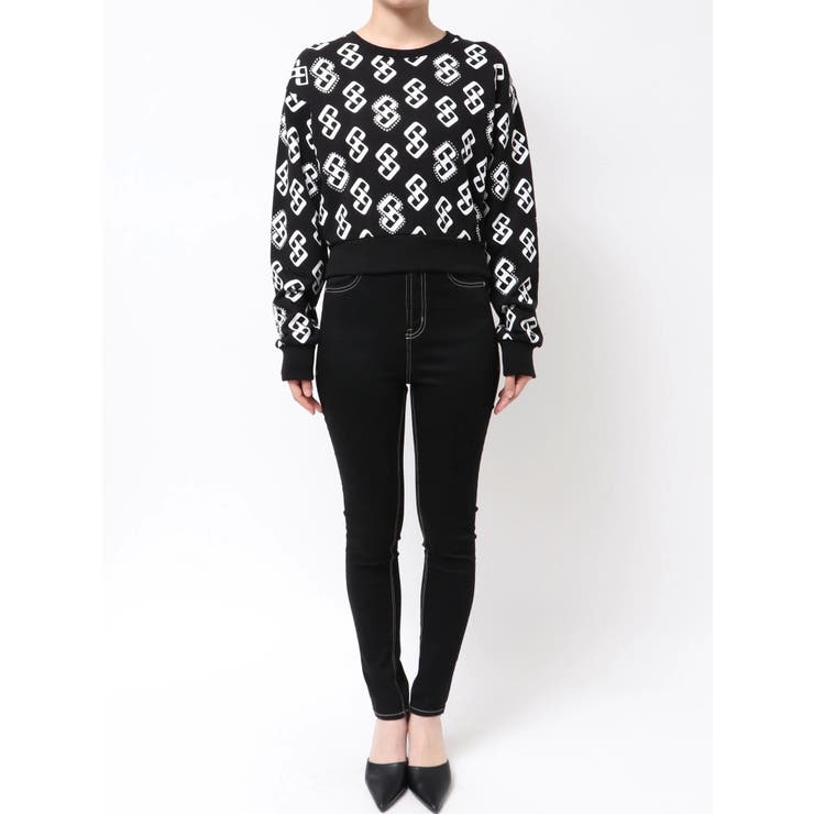 GG pattern bijouスウェットトップス | GYDA | 詳細画像27 