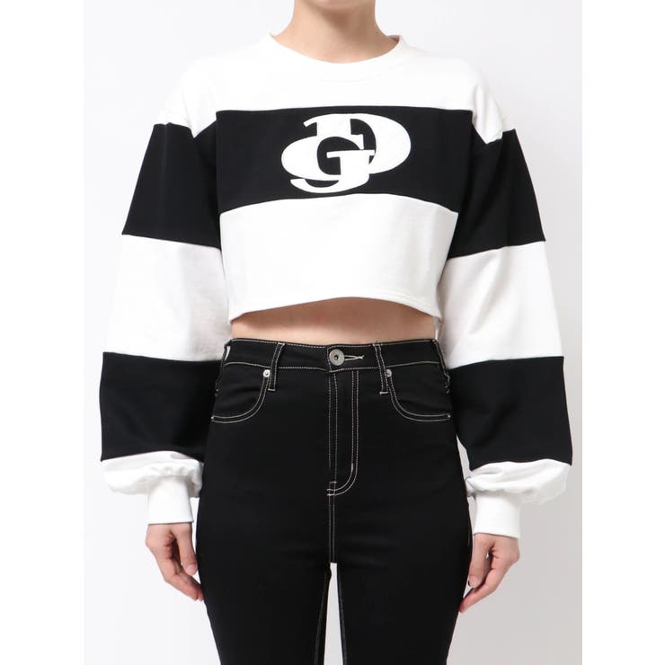 GD fake leather patch shortトップス | GYDA | 詳細画像18 