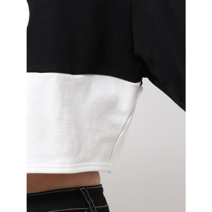 GD fake leather patch shortトップス | GYDA | 詳細画像23 