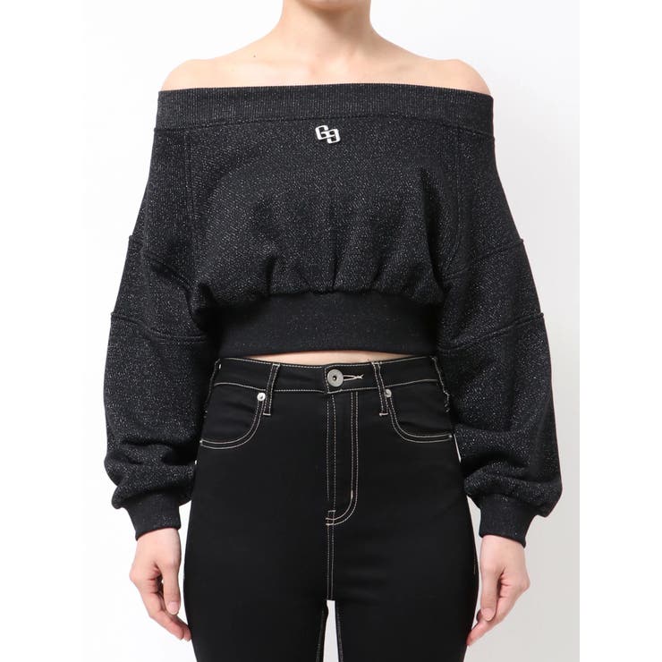 GG shortラメトップス | GYDA | 詳細画像11 