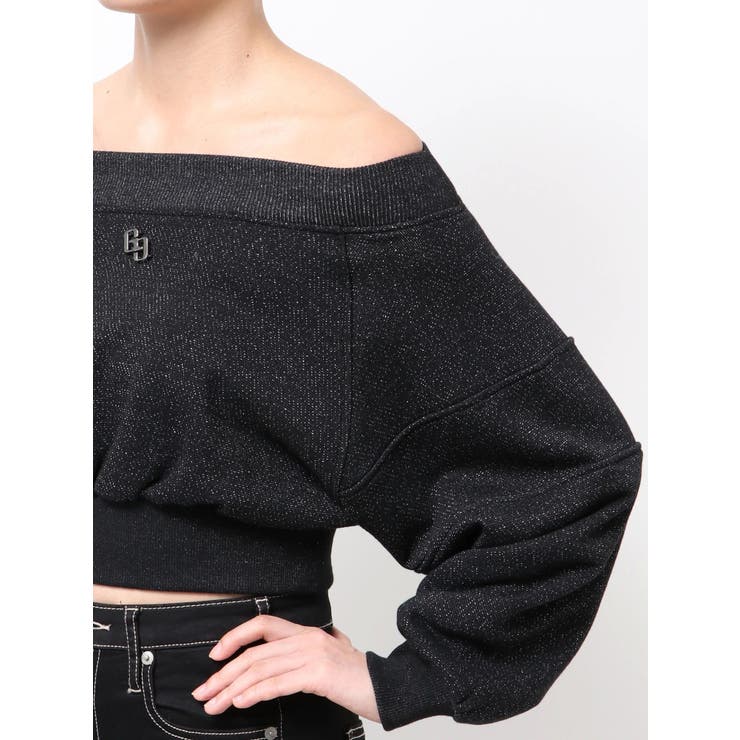 GG shortラメトップス | GYDA | 詳細画像15 