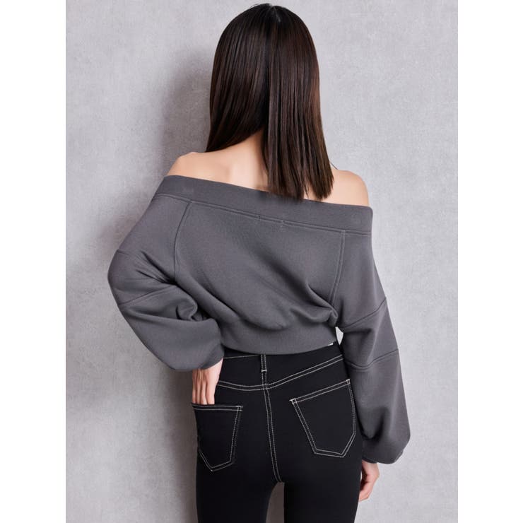 GG short スウェットトップス | GYDA | 詳細画像13 