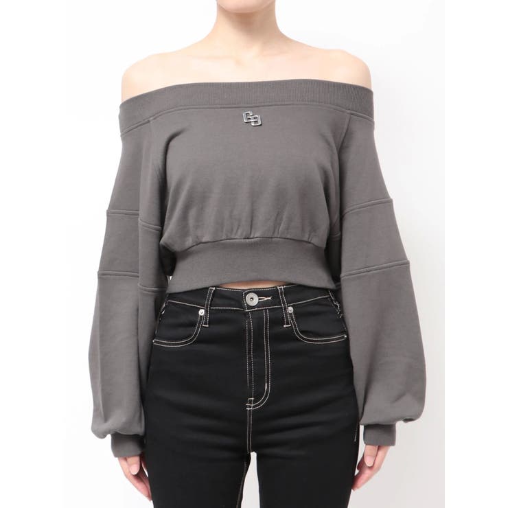 GG short スウェットトップス | GYDA | 詳細画像22 