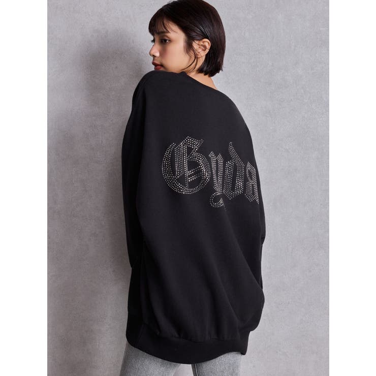 ブラック | GG BACK bijou プルオーバー | GYDA