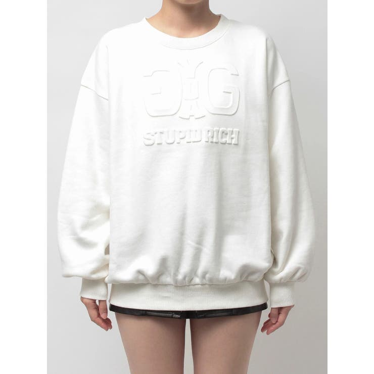 Symmetry GYDAロゴembossトップス | GYDA | 詳細画像14 