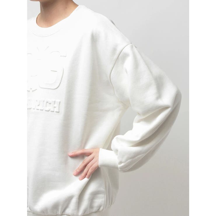 Symmetry GYDAロゴembossトップス | GYDA | 詳細画像18 