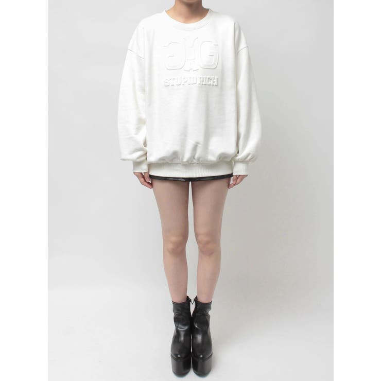 Symmetry GYDAロゴembossトップス | GYDA | 詳細画像21 