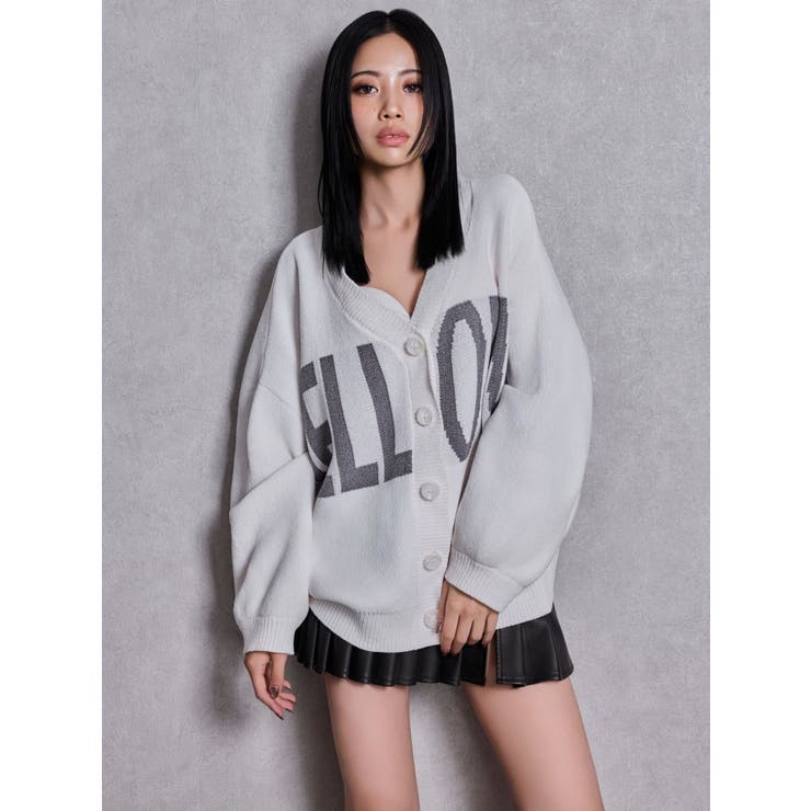 MELLOWYモールニットカーディガン | GYDA | 詳細画像6 