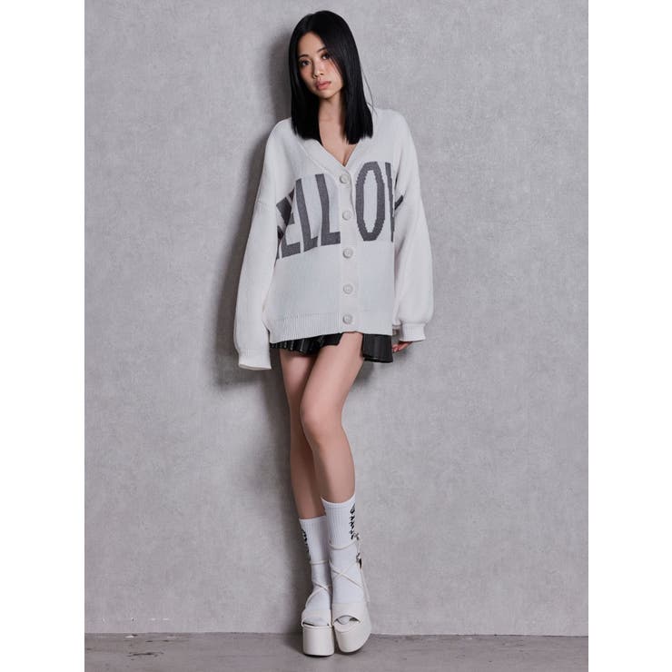 MELLOWYモールニットカーディガン | GYDA | 詳細画像8 