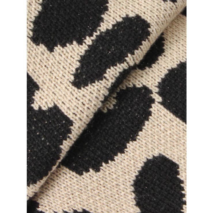 ラメGレオパードニットカーディガン | GYDA | 詳細画像25 