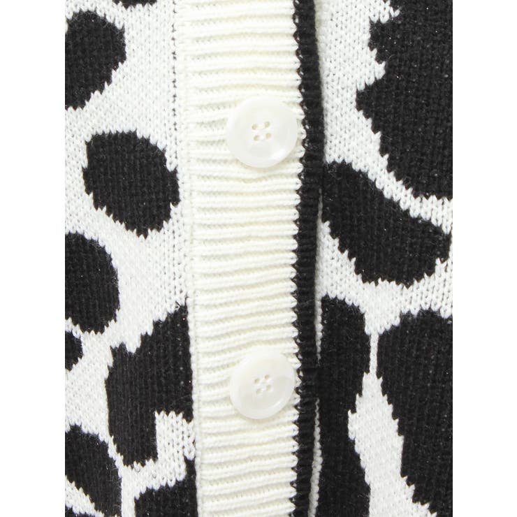 ラメGレオパードニットカーディガン | GYDA | 詳細画像27 