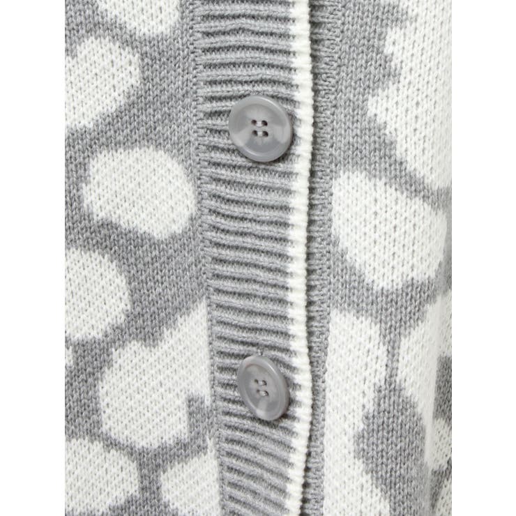 ラメGレオパードニットカーディガン | GYDA | 詳細画像28 