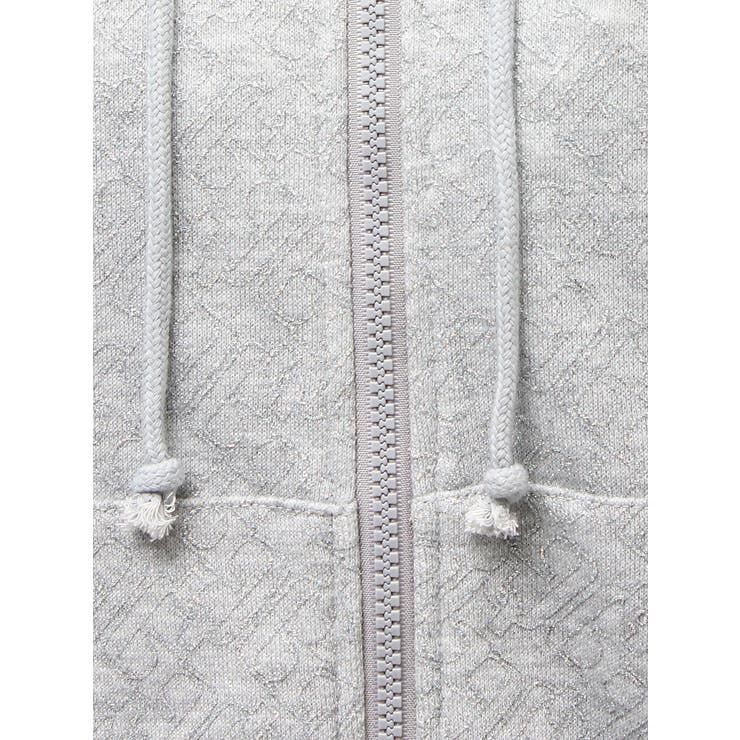 GG chain glitter print BIGパーカー | GYDA | 詳細画像29 